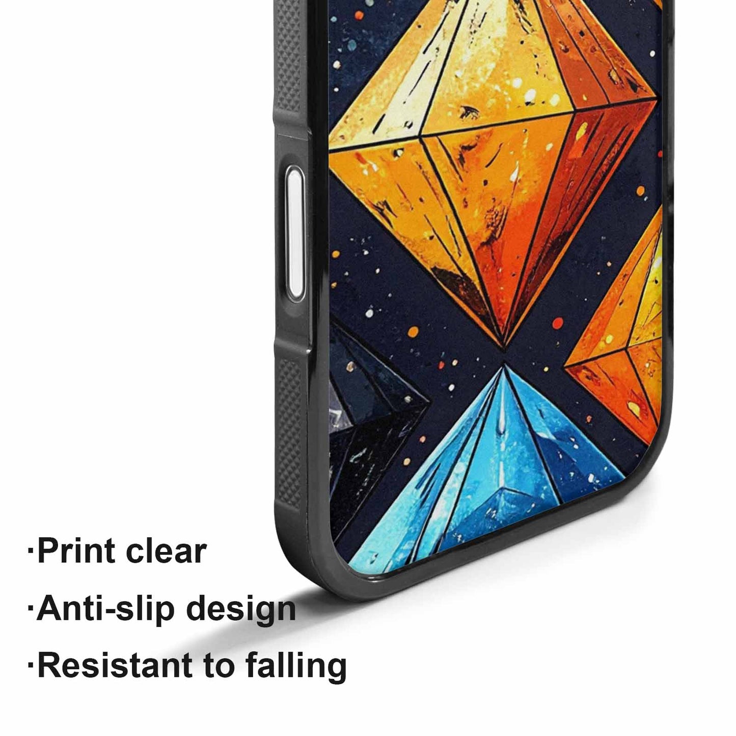 iPhone 17 Case — Vintage Summer Diamond Retro Vintage, Customized Protective Case
