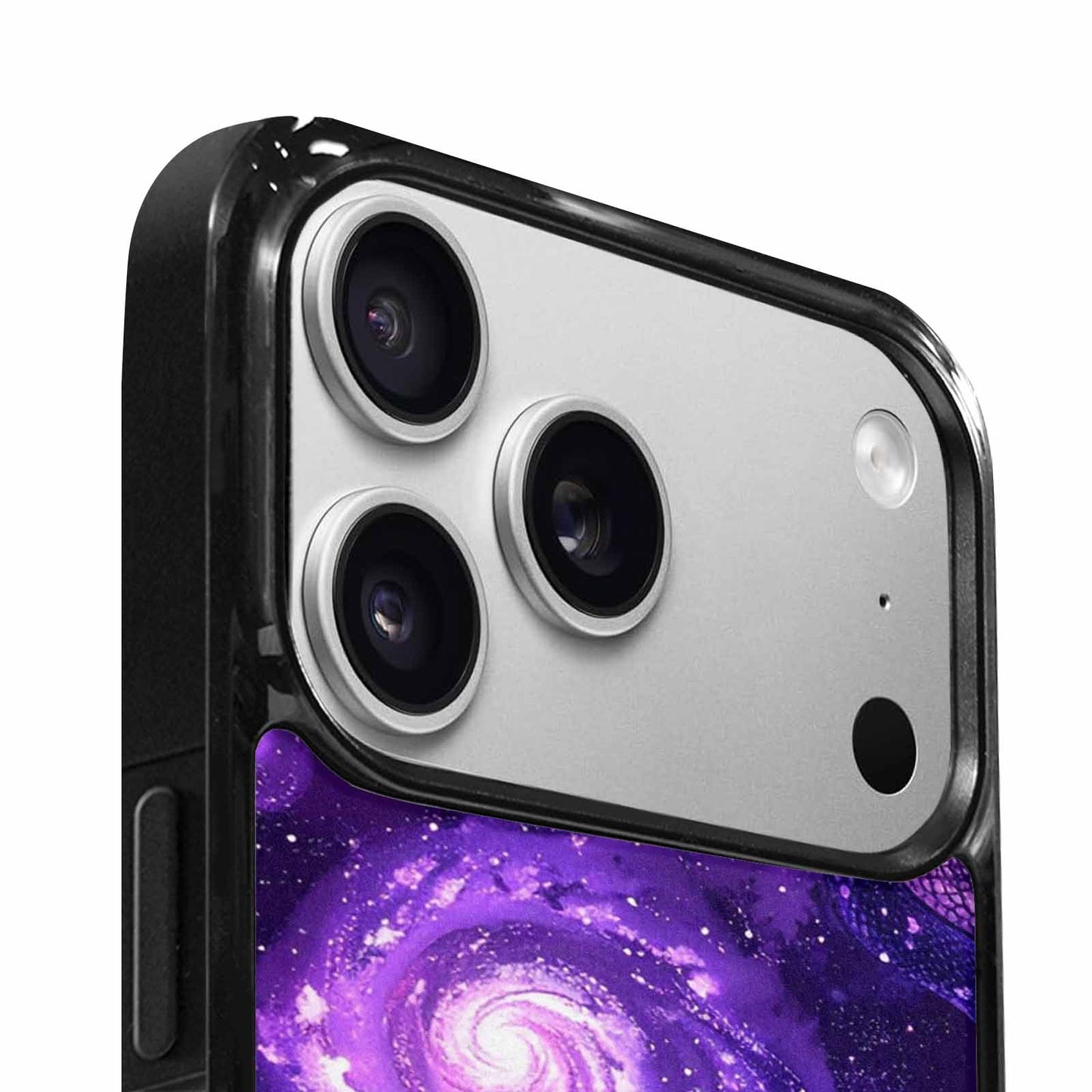 iPhone 17 Pro Max Case — Galaxy Snake Print Galaxy Space, Unique Phone Case Design