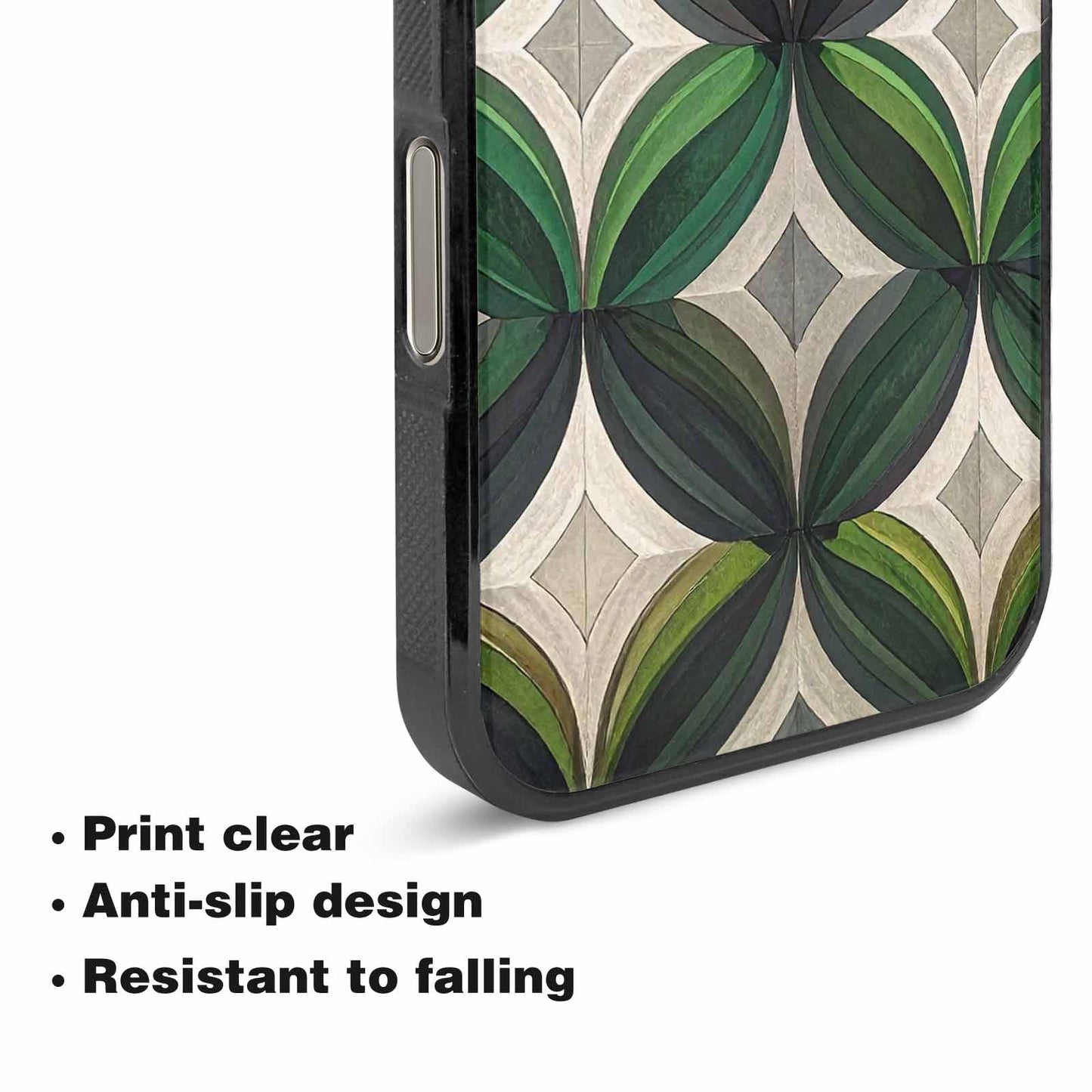 iPhone 16 Pro Max Case — Aromantic Flag Color Theme Small Rainbow, Original Design Phone Case