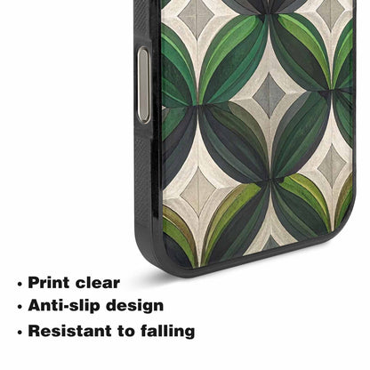 iPhone 16 Pro Max Case — Aromantic Flag Color Theme Small Rainbow, Original Design Phone Case
