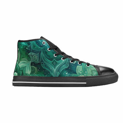 WOMEN'S Galaxy Art - High Top Canvas Vivid Sneakers