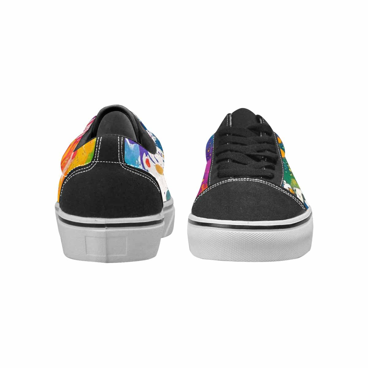 MEN'S Paint Splatter Canvas Lace-Up Y2K Shoes
