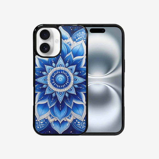 iPhone 16 Case — Mandala Bohemian Print Edge To Edge, Custom Designed Case Cover