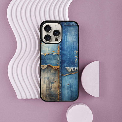iPhone 16 Pro Max Case — Curve The Ripping Demin Tectures For, Custom Phone Case