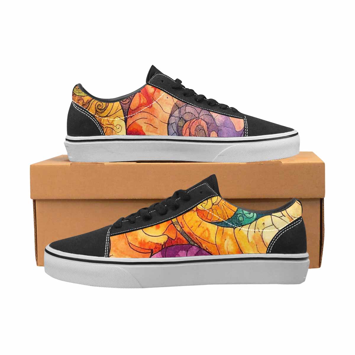 WOMEN'S Tie Lace-Up Canvas Grunge Shoes