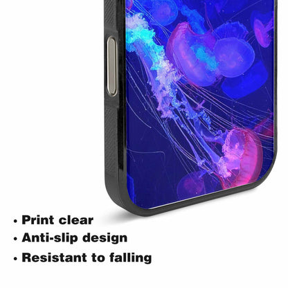 iPhone 15 Pro Max Case — Jellyfish Glow Jellyfish Glow Pattern Hundreds, Unique Phone Case Design