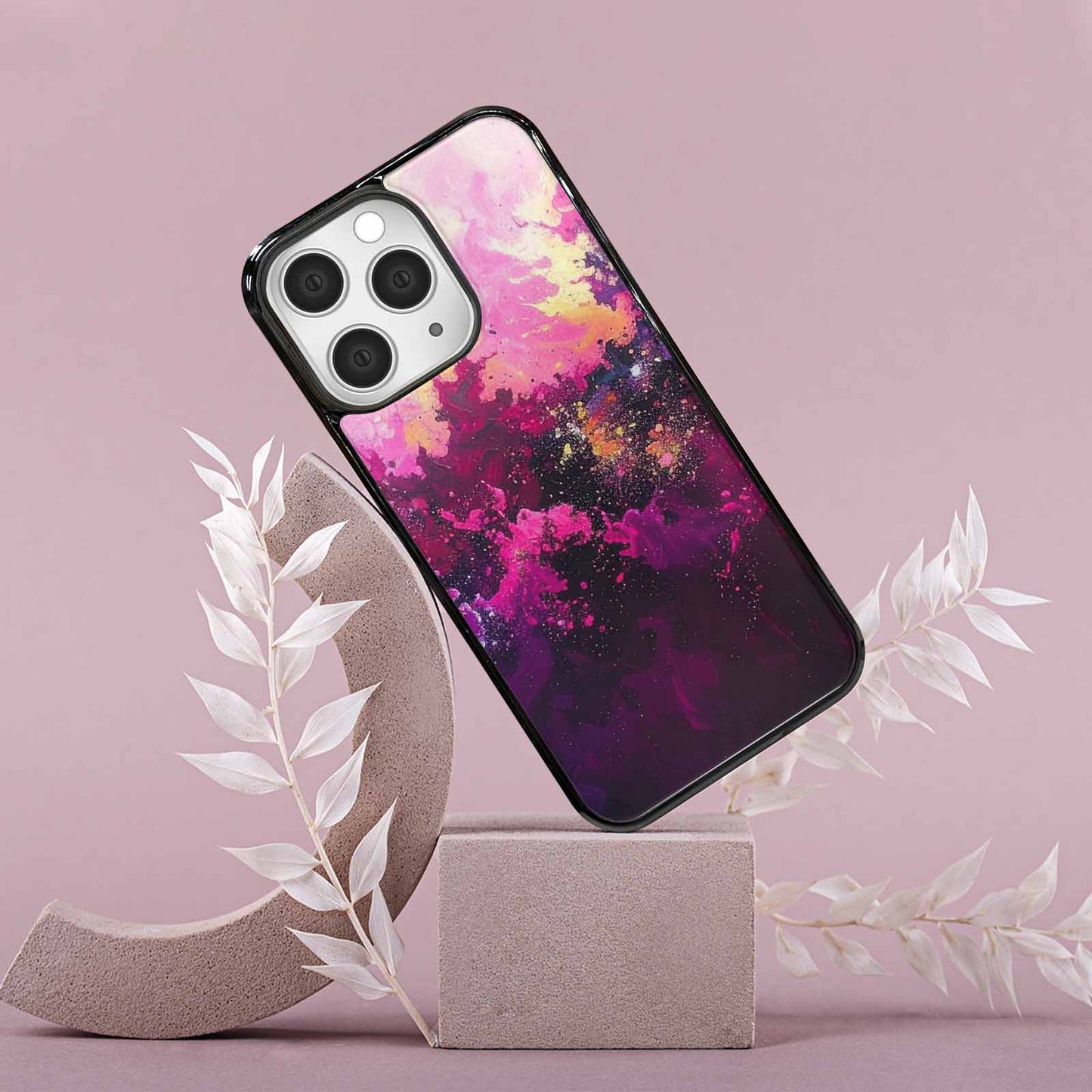 iPhone 15 Pro Max Case — Galaxy Nebula Galaxy Nebula Burs, Customized Protective Case