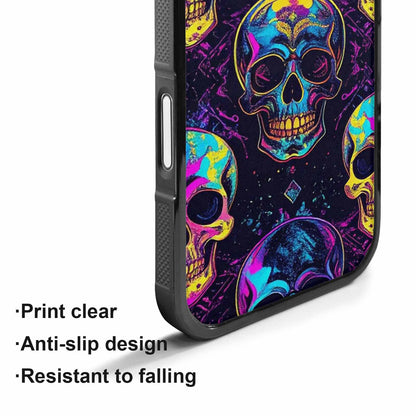 iPhone 17 Case — Skull Dark Art Gothic Print Gothic, Unique Phone Case Design