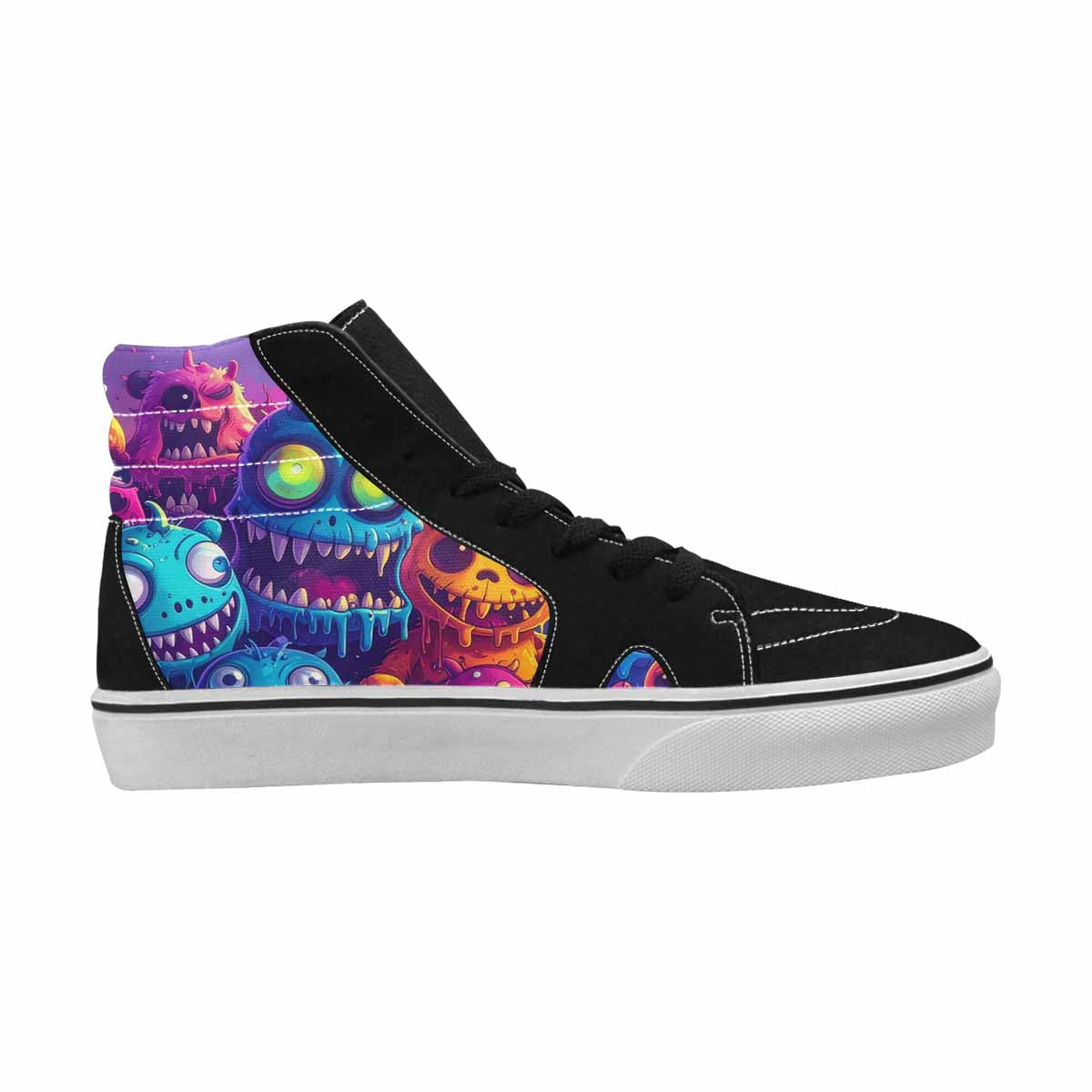 MEN'S Overlapping Endlessly No Empty High Top Canvas Cottagecore Sneakers