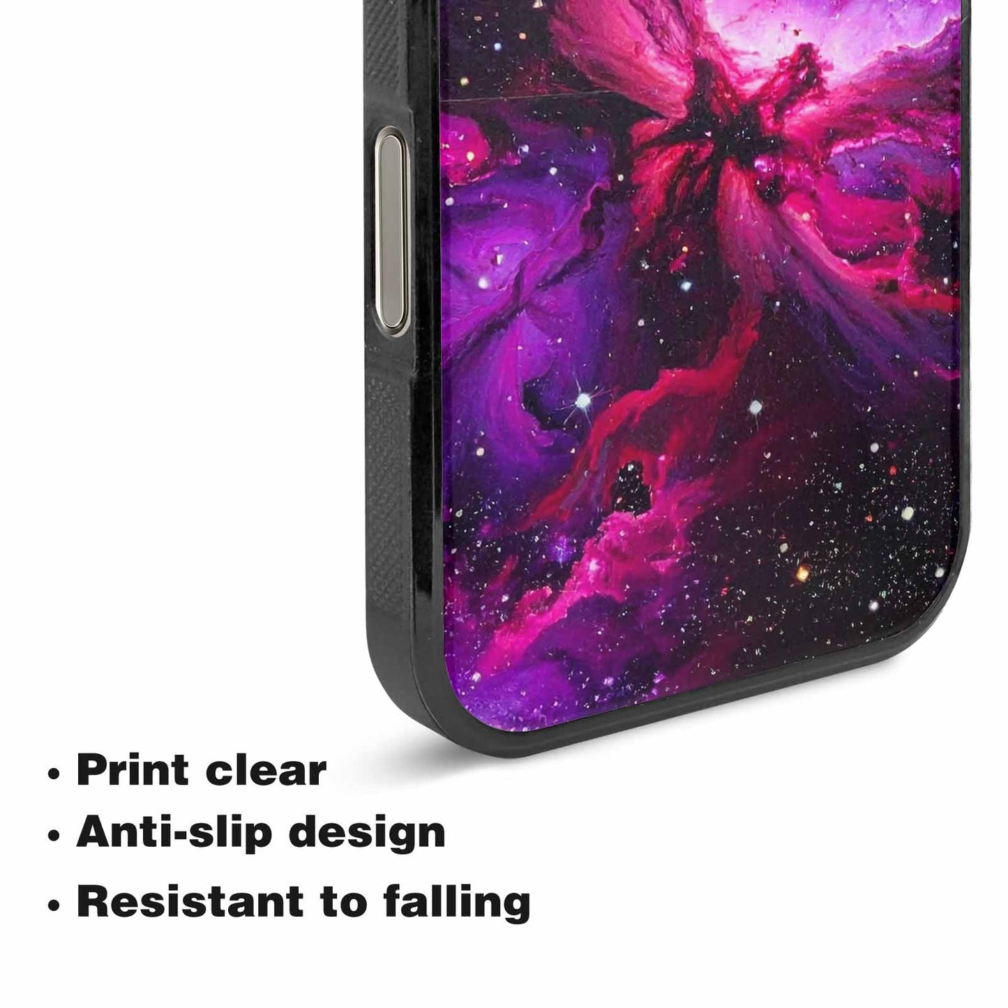 iPhone 16 Pro Case — Galaxy Nebula Galaxy Nebula Burs, Custom Phone Case