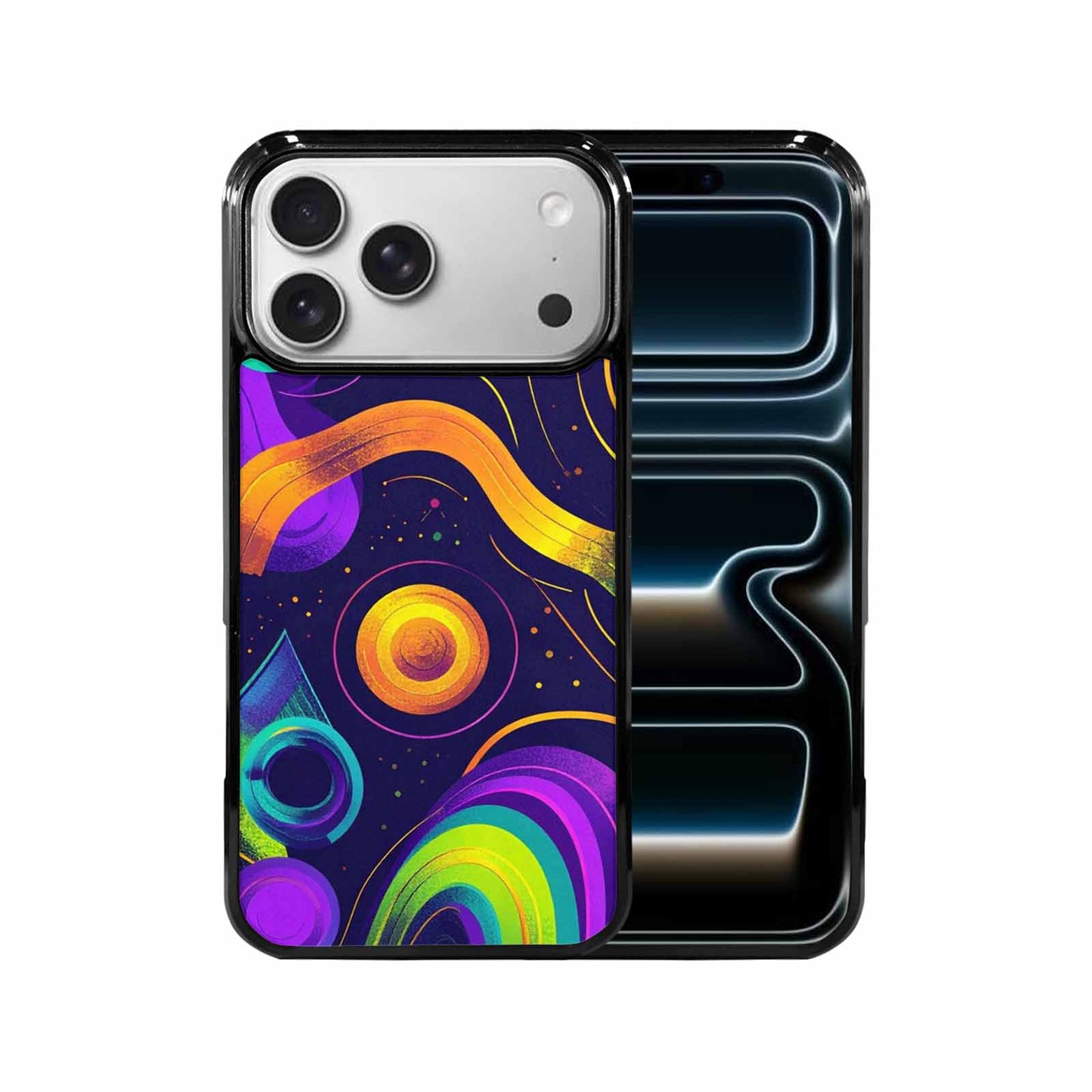 iPhone 17 Pro Max Case — Disco Cartoon Art Pattern Cartoon Cute, Custom Designed Case Cover