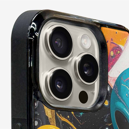 iPhone 16 Pro Case — Aliens Marblealiens Pattern, Custom Print Case Cover