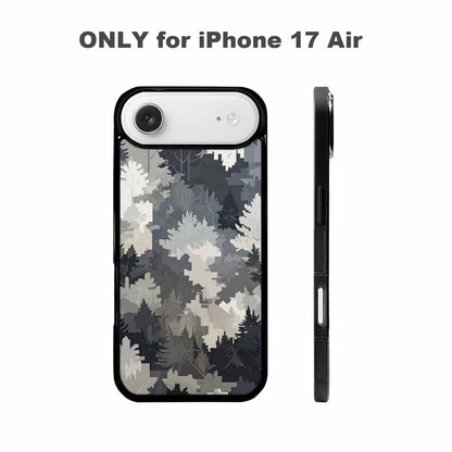 iPhone 17 Air Case — Small Military Camouflage Blotch Pattern Camo, Original Design Phone Case