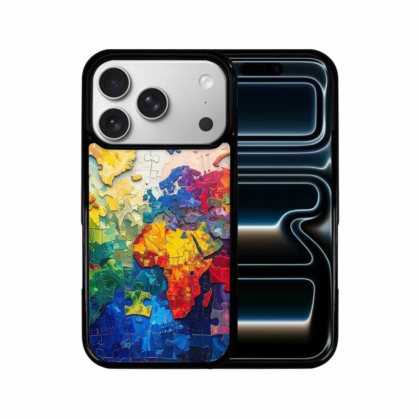 iPhone 17 Pro Case — Autism Puzzle Pieces Puzzle Piece Original, Custom Printed Phone Case