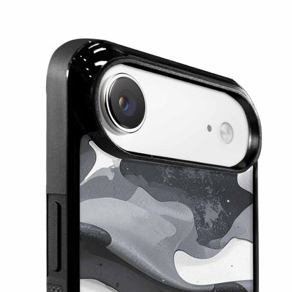 iPhone 17 Air Case — Grey Camo Print Camo, Custom Designed Case Cover