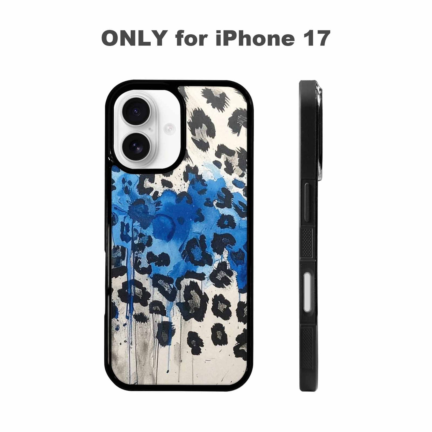 iPhone 17 Case — Animal Print Black &amp; Animal Print, Custom Print Case Cover