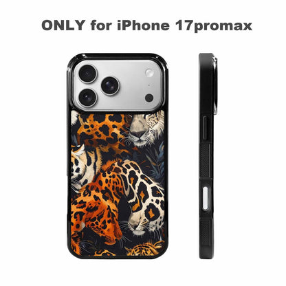 iPhone 17 Pro Max Case — Small Animal Print Pattern, Animal Print, Custom Phone Case