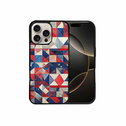 iPhone 16 Pro Max Case — Small American Flag Stars And Stripes, Custom Print Case Cover