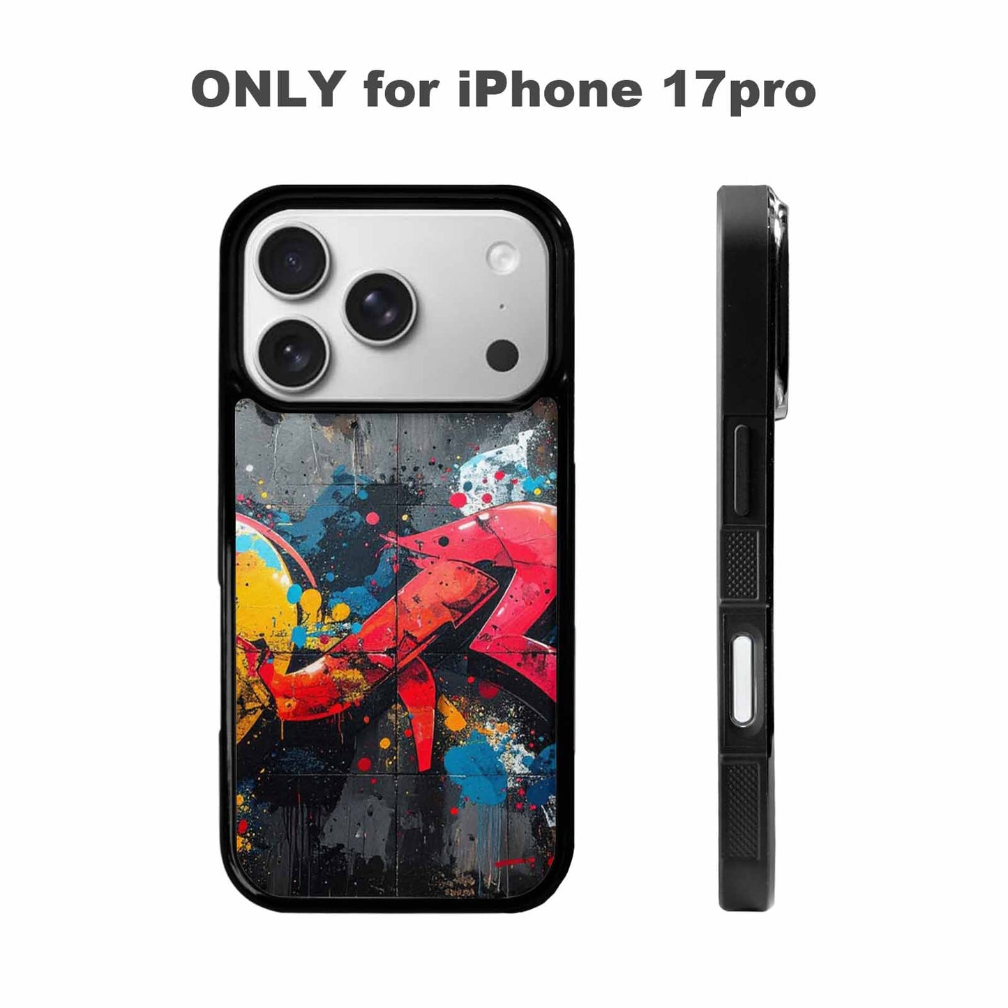 iPhone 17 Pro Case — Seamless Repeating Pattern Of Overlapping Camo, Custom Print Case Cover