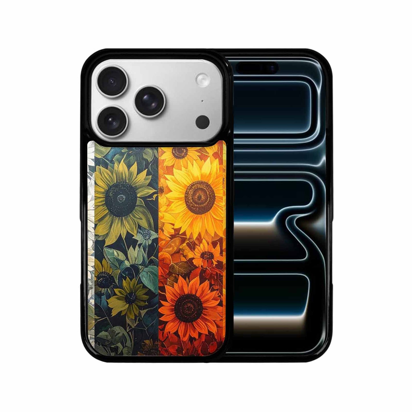 iPhone 17 Pro Case — Blend Melt Them Together Small Floral, Custom Printed Phone Case