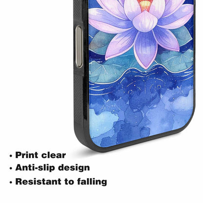 iPhone 16 Pro Case — Water Lilies Impressionist, Custom Designed Case Cover