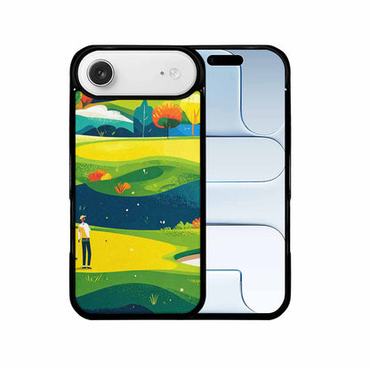 iPhone 17 Air Case — Golf Cartoon Art Pattern Cartoon Cute, Custom Phone Case