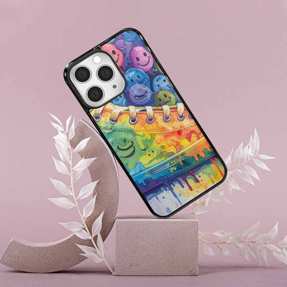 iPhone 15 Pro Max Case — Smiley Facessmiley Faces Tie D, Original Design Phone Case