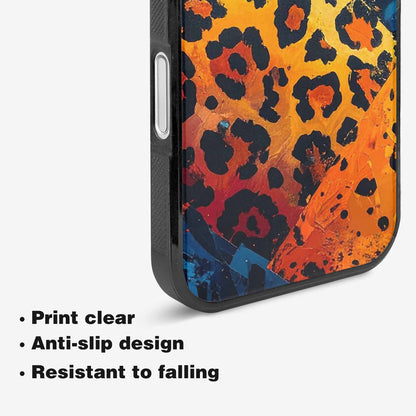 iPhone 16 Plus Case — Full Color Vibrant Animal Print Animal, Custom Art Phone Cover
