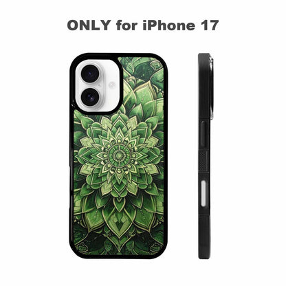 iPhone 17 Case — Small Mandala Pattern, Randomly Floral, Custom Designed Case Cover