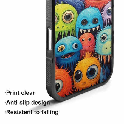 iPhone 17 Case — Multi Eye Monster Multi Original Art, Personalized Phone Case