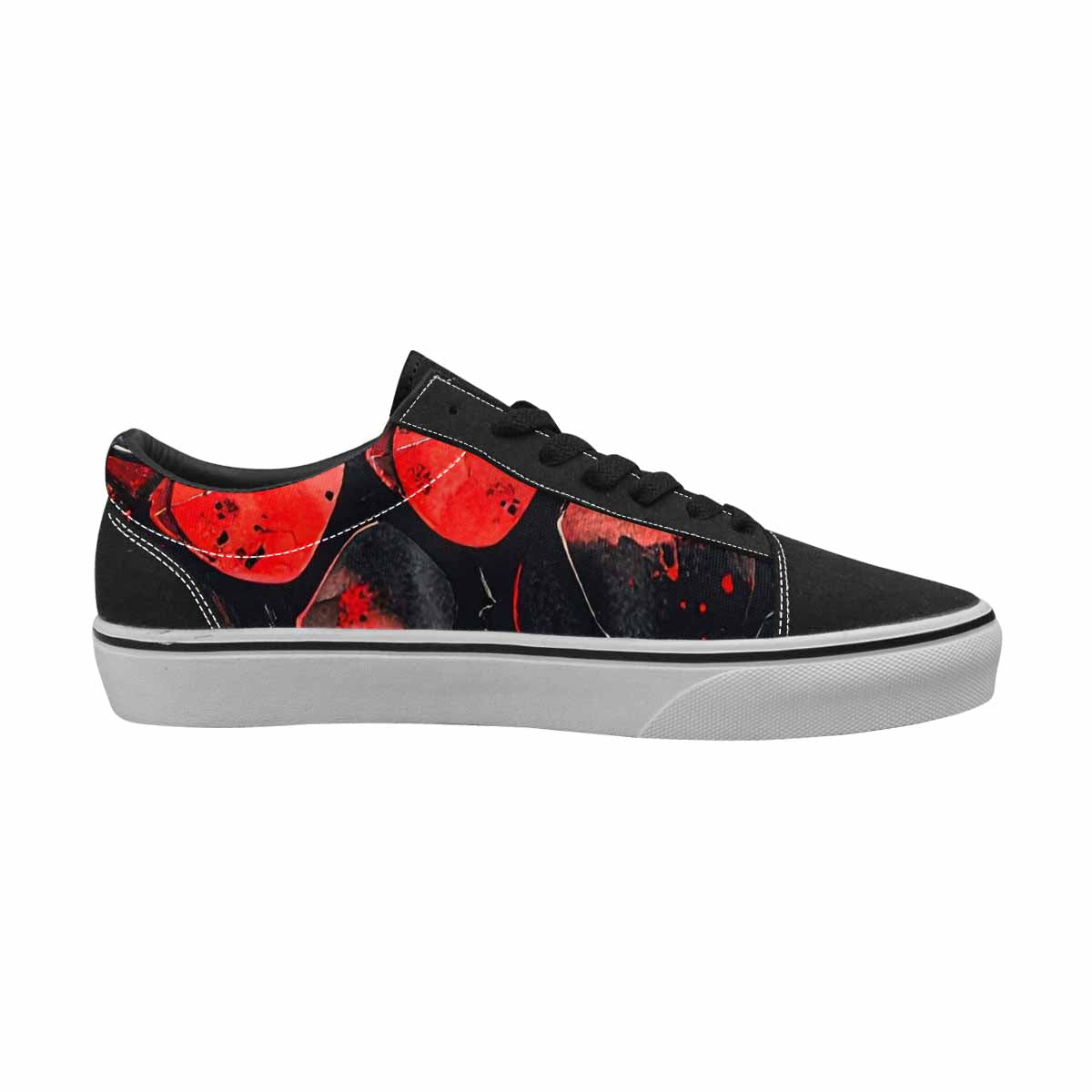 WOMEN'S Reptile Scale Lace-Up Canvas Aesthetic Shoes