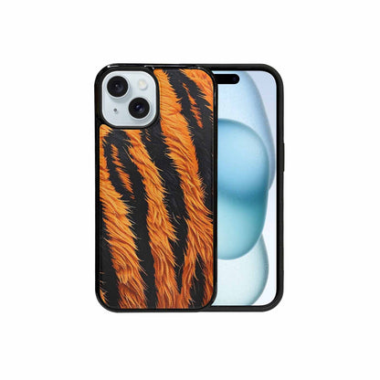 iPhone 15 Case — Bold Tiger Stripe, Custom Designed Case Cover