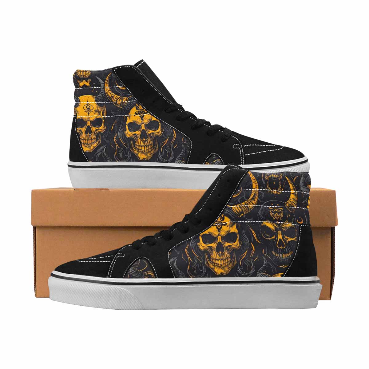 MEN'S Skull Dark Art Gothic Print 1369 Ferion