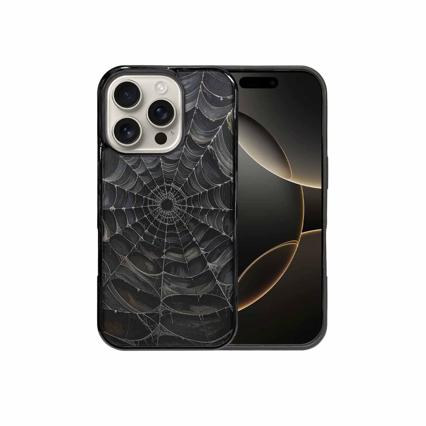 iPhone 16 Pro Case — Spider Web Gothic Spider Web Gothic, Custom Print Case Cover
