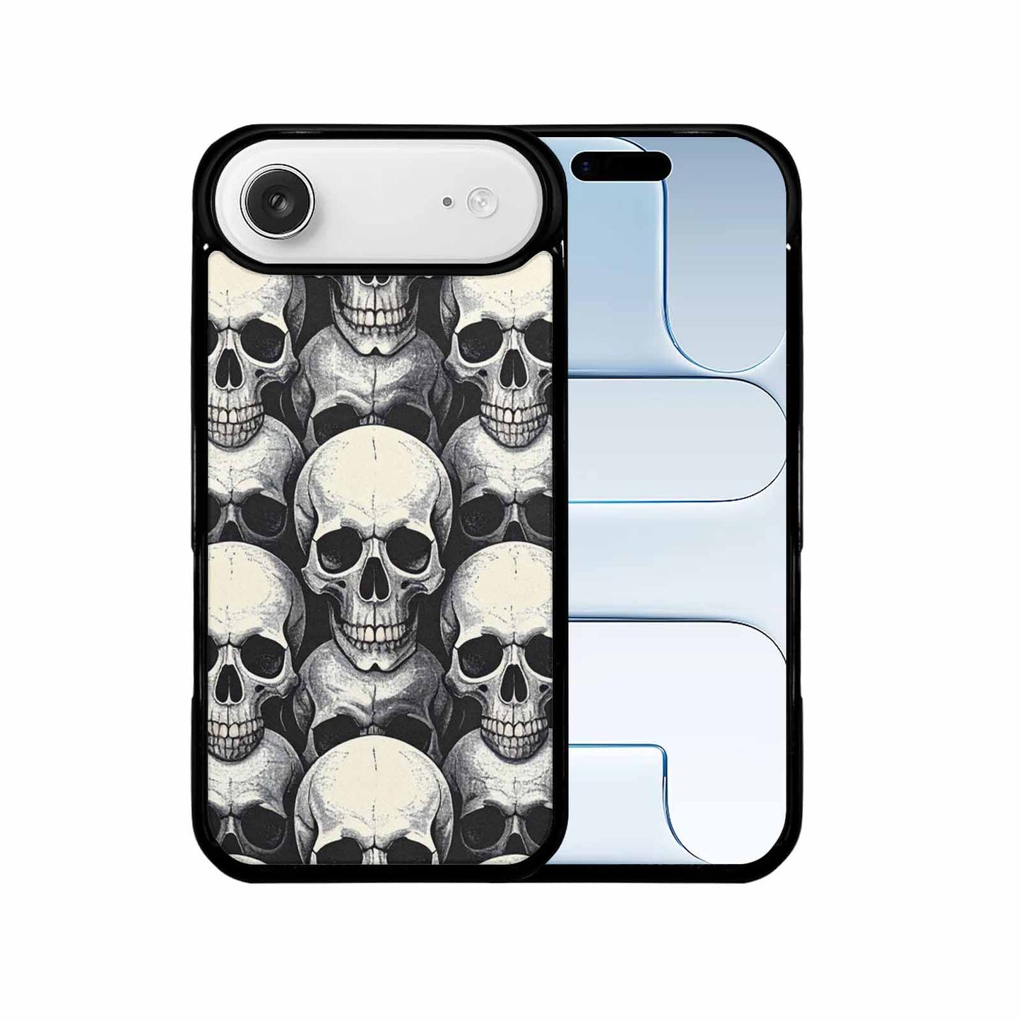 iPhone 17 Air Case — Skull Dark Art Gothic Print Gothic, Customized Protective Case