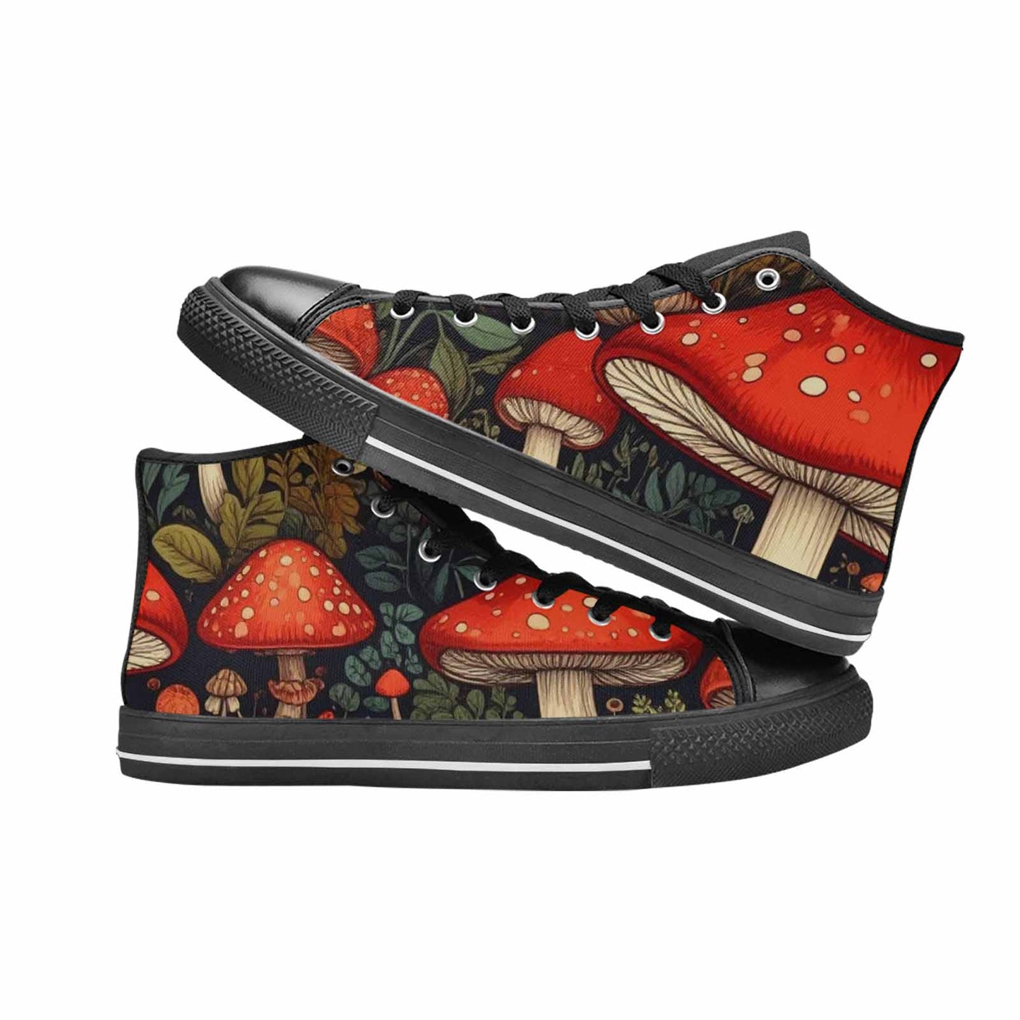 MEN'S Mushroom High Top Canvas Y2K Sneakers