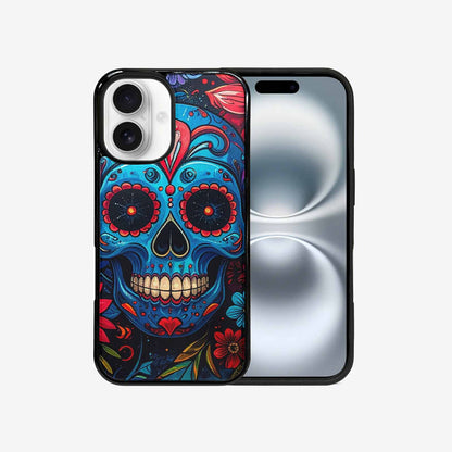 iPhone 16 Case — Graffiti Skull, Custom Print Case Cover