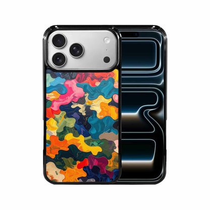iPhone 17 Pro Max Case — Camo Patches Full Color Camo, Custom Designed Case Cover