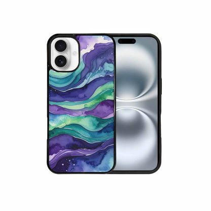 iPhone 16 Plus Case — Galaxy Aurora Nebula, Custom Print Case Cover