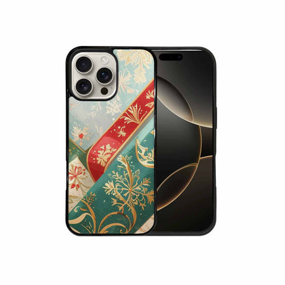 iPhone 16 Pro Max Case — Christmas Wrapping Paper Pattern Art Wallpaper, Original Design Phone Case