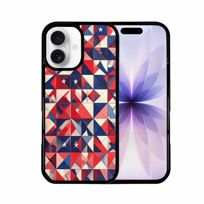 iPhone 17 Case — Small American Flag Stars Galaxy Space, Custom Art Phone Cover