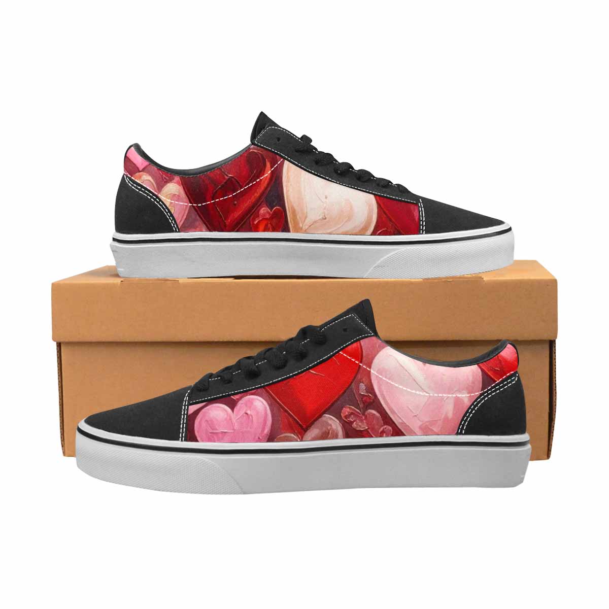 WOMEN'S No Words Or Canvas Lace-Up Y2K Custom Sneakers