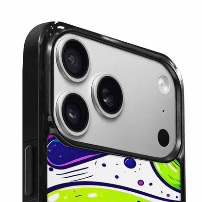 iPhone 17 Pro Case — Acid Wash Cartoon Tie Dye, Original Design Phone Case