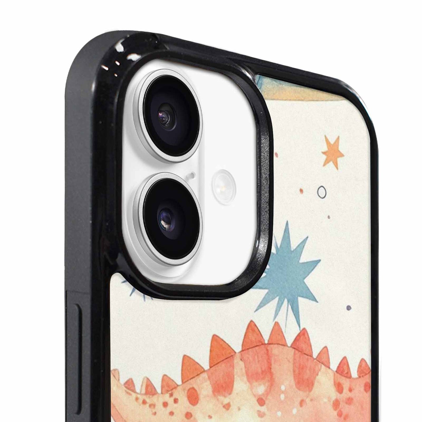 iPhone 17 Case — Retro Dinosaurs Star Galaxy Space, Unique Phone Case Design
