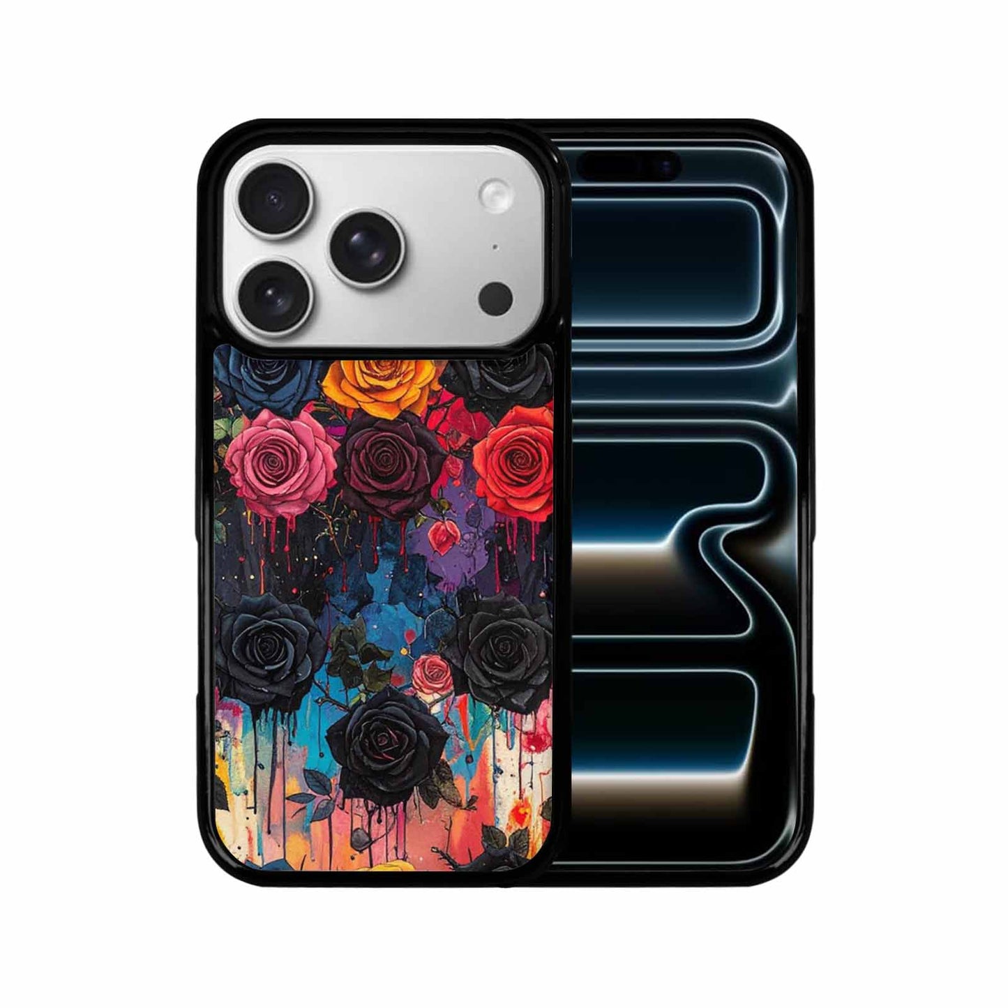 iPhone 17 Pro Case — Gothic Rose Gothic Roses Pattern Gothic, Customized Protective Case