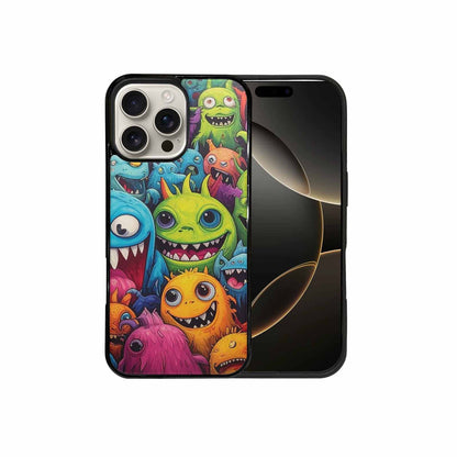 iPhone 16 Pro Max Case — Monsters General Cartoon Monst 0p8, Custom Printed Phone Case