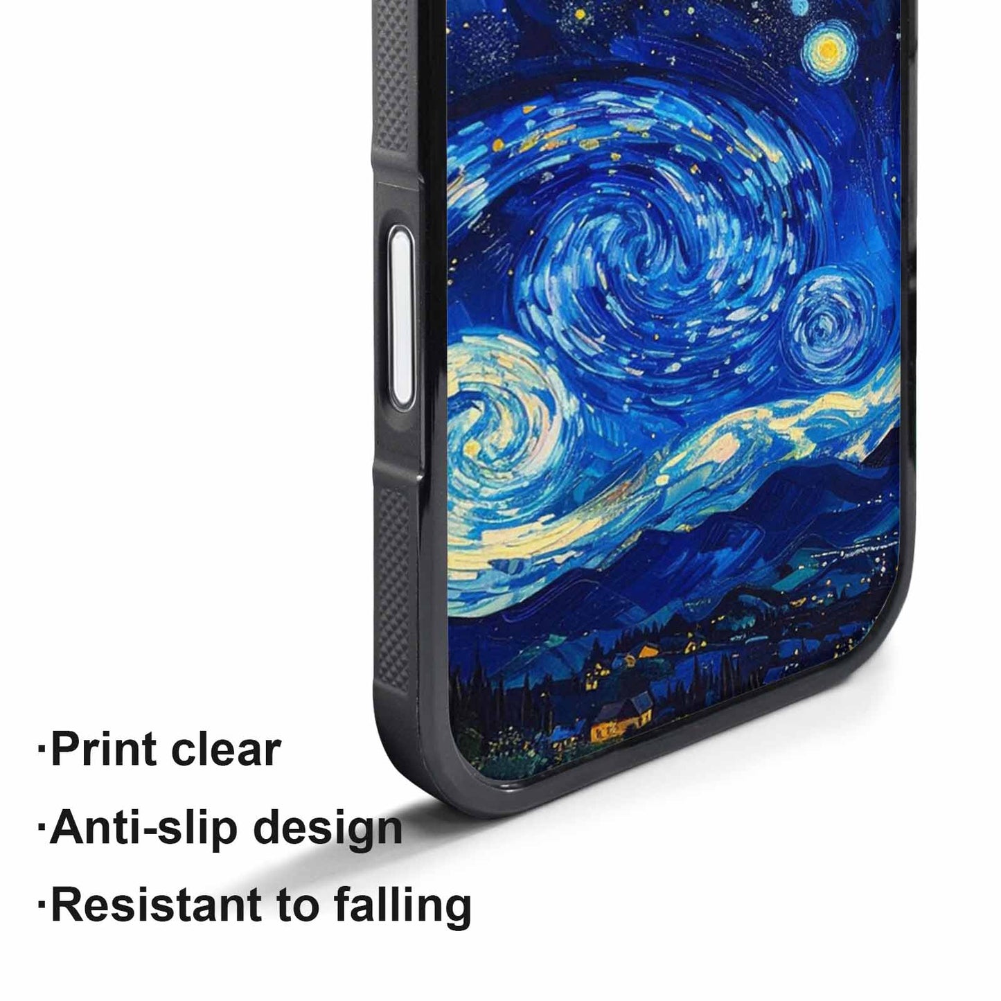 iPhone 17 Pro Case — Starry Night Van Gogh Custom Galaxy, Custom Art Phone Cover