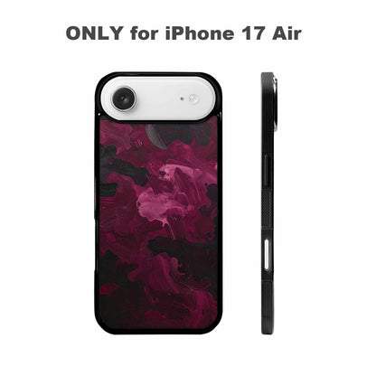 iPhone 17 Air Case — Seamless Repeating Pattern Of Overlapping Camo, Custom Print Case Cover