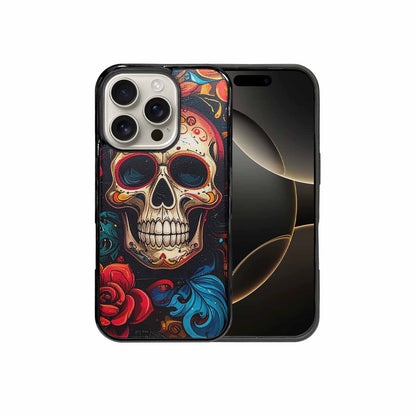 iPhone 16 Pro Case — Graffiti Skull, Personalized Phone Case