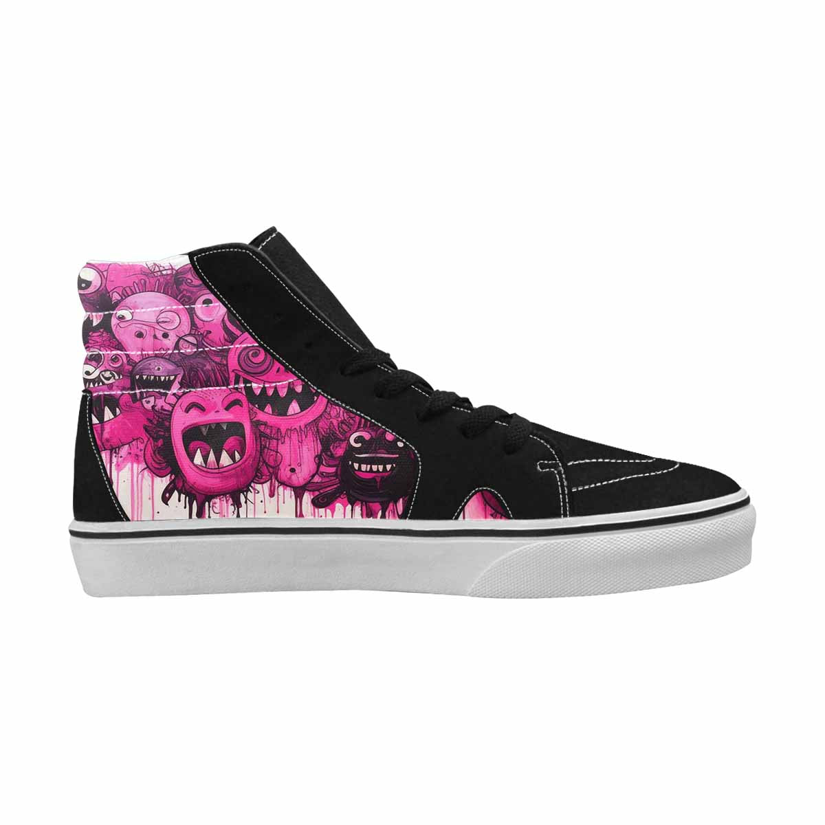 MEN'S Monsters (general) High Top Canvas Aesthetic Custom Shoes